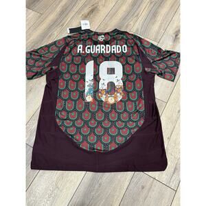 Andres Guardado #18 Mens XL Mexico Día De Los Muertos Jersey